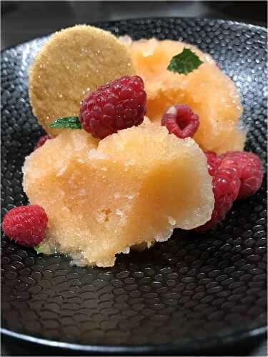 Sorbet melon