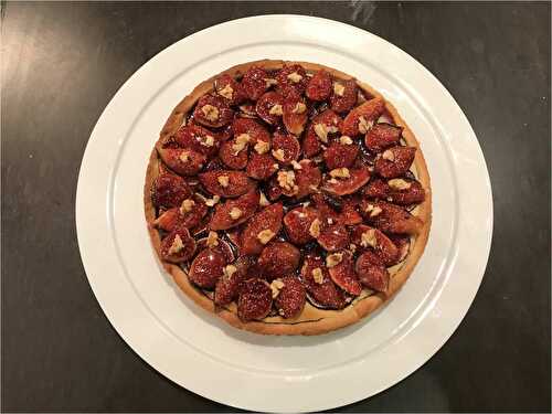 Tarte aux figues à la crème d'amande