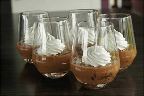 Verrine gourmande au Gianduja