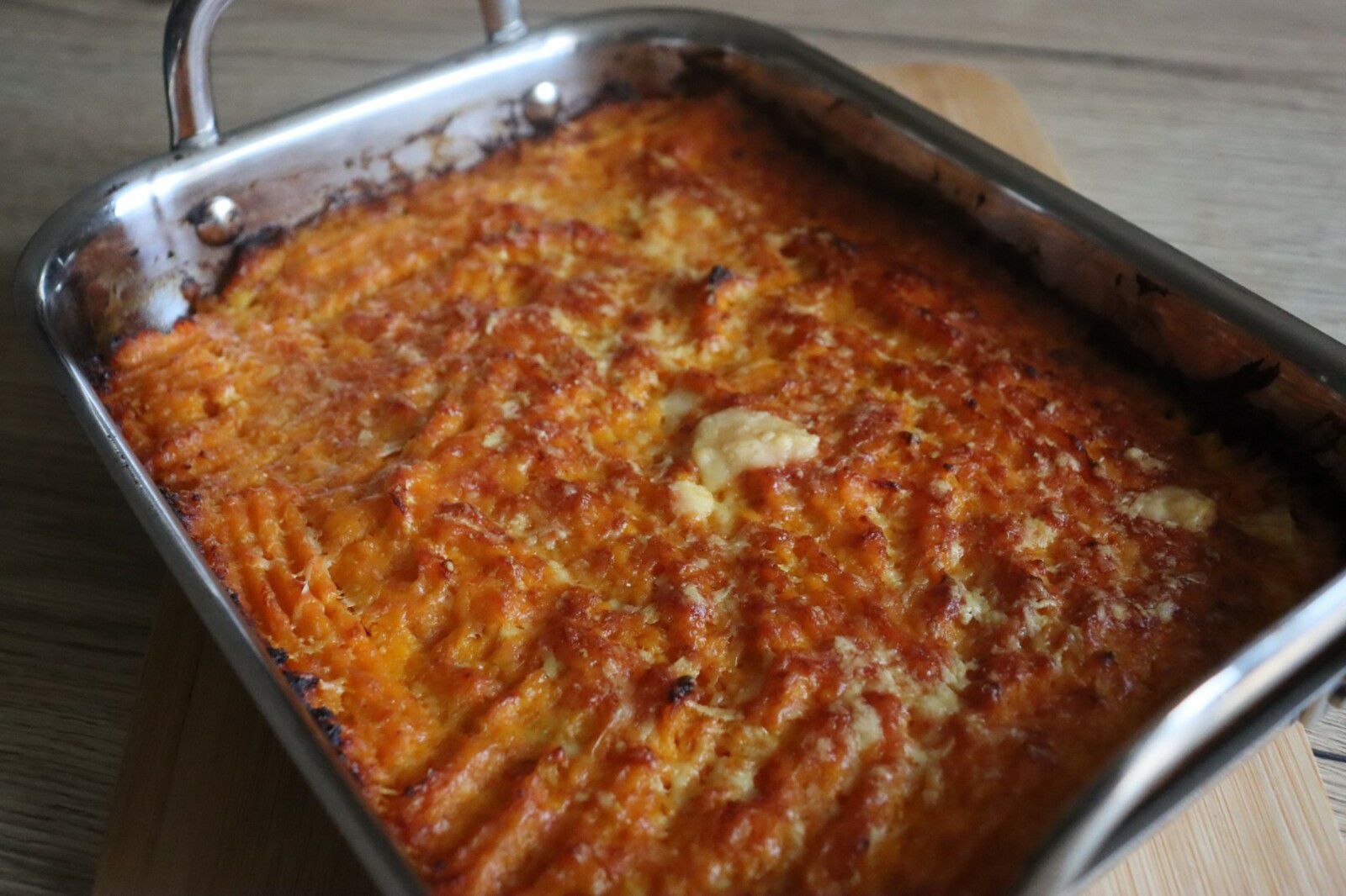 Gratin de potimarron et carotte