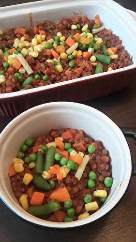 Shepherd's pie version végé