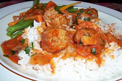 Boulettes de viande aigres-douces ,,,cuisine juive