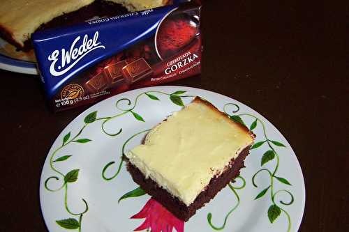 Brownie au gâteau au fromage...un délice d'Isabelle!!!
