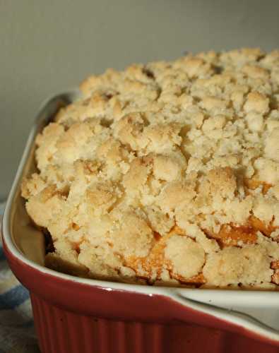 Ciasto drozdzowe z kruszonka- Gâteau brioché avec streusel