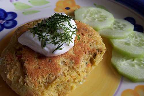 Croquette de pois chiches....pour un petit lunch sain :)