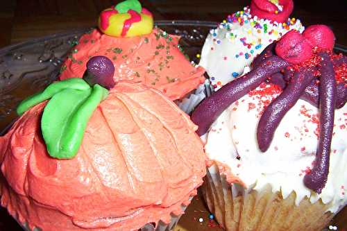 Cupcakes pour l'Halloween........ Boo! - La cuisine d'Anna