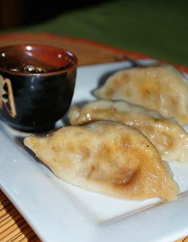 Dumpling chinois ou potstickers pour ma premièere participation au Daring Cooks