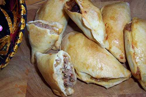 Empanadas...d'inspiration argentin et aussi l'essai d'un produit: la coriandre en tube - La cuisine d'Anna