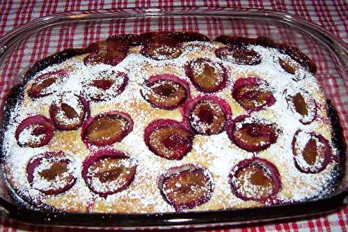 Gâteau aux prunes italiennes...à la polonaise