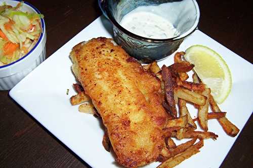 Le fish and chips....ou le fast food très british!!!!
