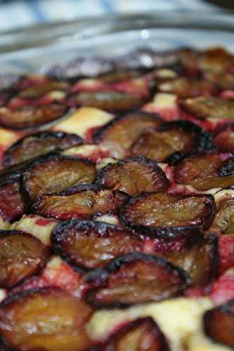 Le temps des prunes...gâteau aux prunes italiennes