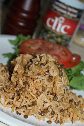 Riz aux lentilles à la marocaine