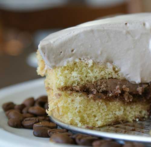 Torcik kawowy / Gâteau au café