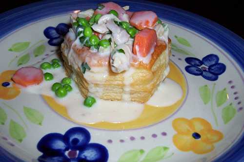 Vol-au-vent au poulet