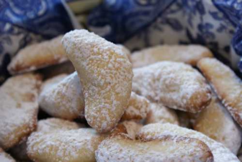 Waniliowe póksiyce...Biscuits demi-lunes à la vanille