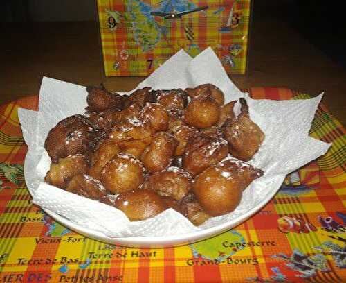 Beignets de carnaval antillais