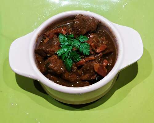 Bœuf à la Guinness (Un Irish Beef stew)