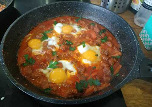 Chakchouka merguez Tunisienne