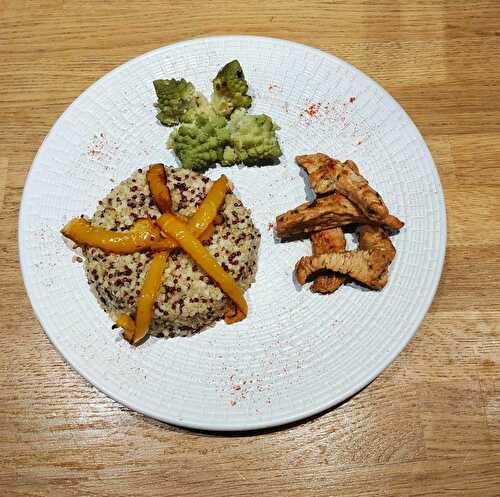 Quinoa gourmand et ses accompagnements - La cuisine d'Elyano