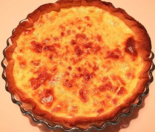 Recette facile de quiche lorraine