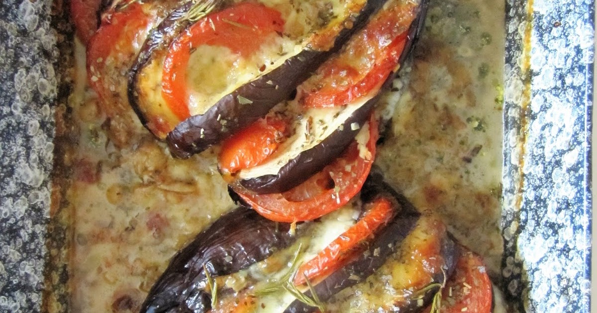 Aubergines en éventail