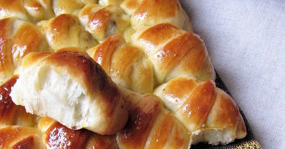 Brioche croissant au chocolat