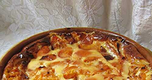 Clafoutis aux abricots (flan aux abricots)