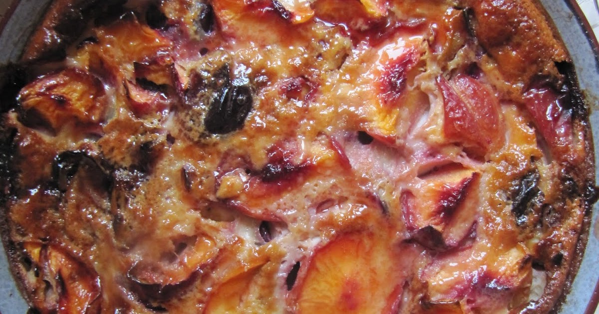 Clafoutis aux nectarines