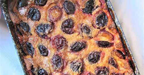 Clafoutis aux quetsches