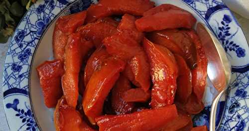 Coings confits 