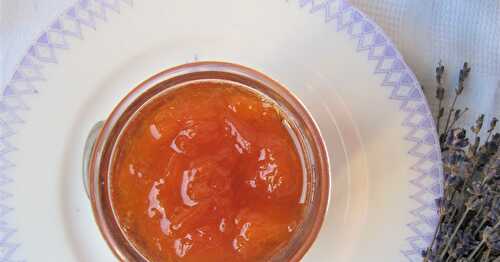 Confiture de melon  à la lavande