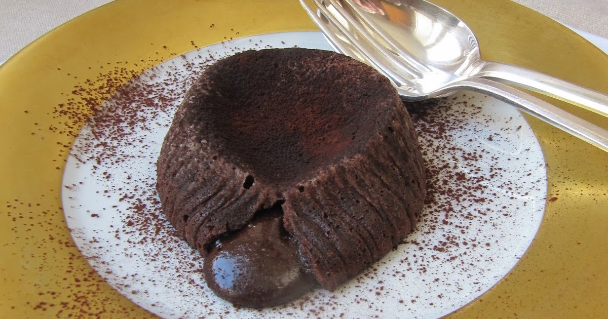 Coulants au chocolat pour Pâques