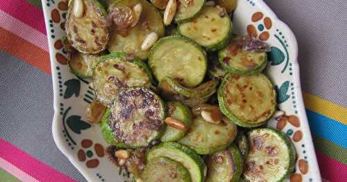 Courgettes à l'aigre-douce (Zucchine agrodolci)