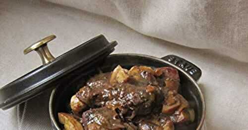 Daube de canard aux champignons