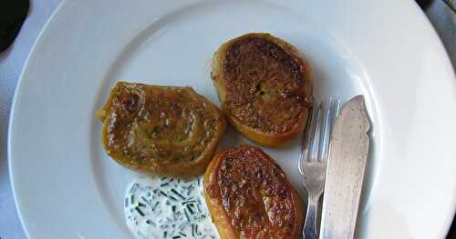 Escargots au saumon (Fleischschnaka version poisson)