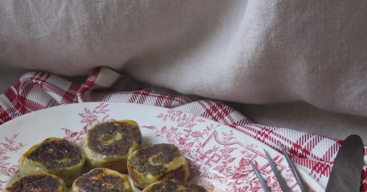 Escargots de viande à l'alsacienne (Fleischschnaka)