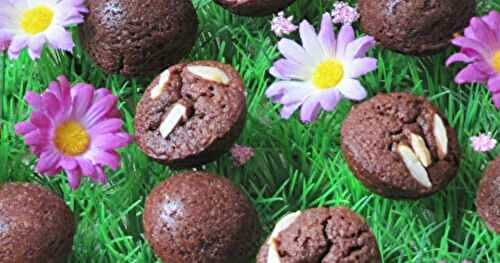 Financiers au chocolat pour Pâques