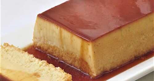 Flan coco citron vert