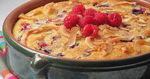 Flognarde aux fruits rouges