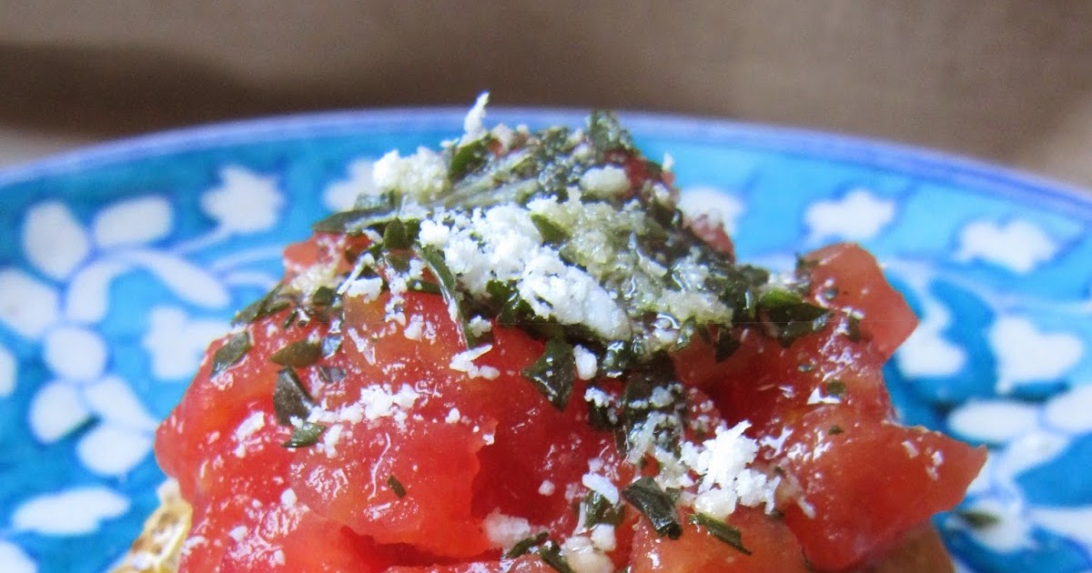 Focaccine à la tomate et au basilic