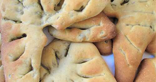 Fougasse aux olives vertes