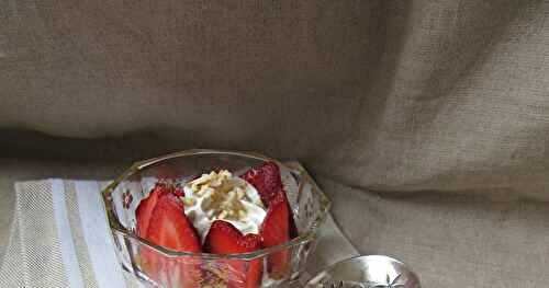 Fraises à la Chantilly