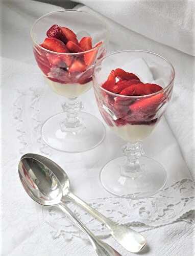 Fraises Melba 