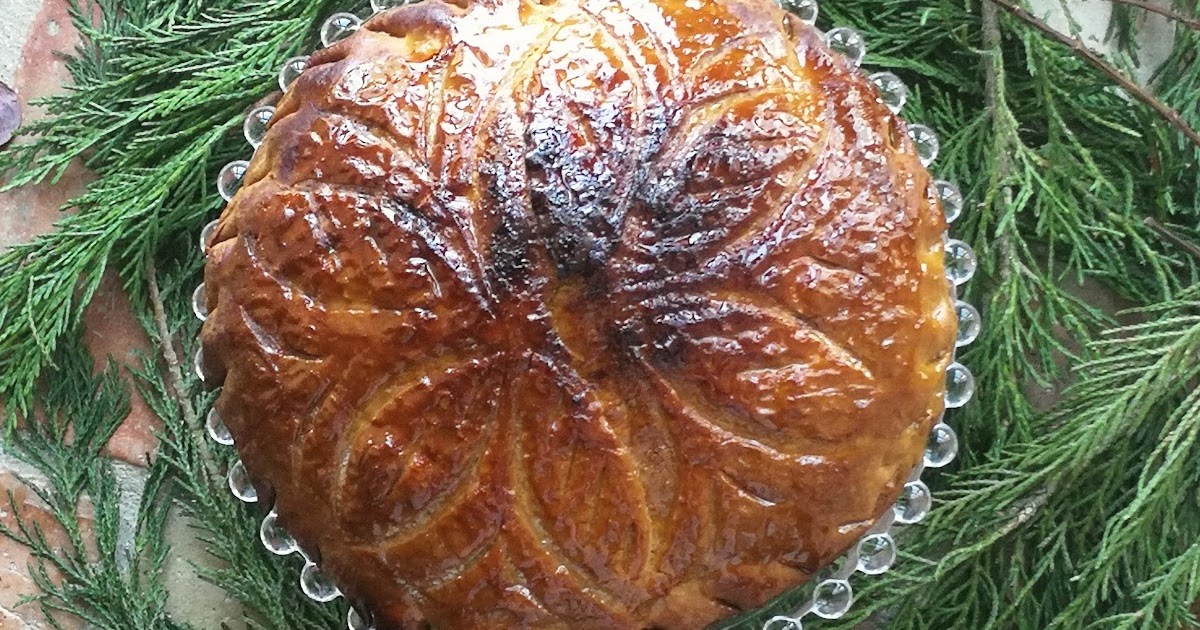 Galette des rois à la pistache 