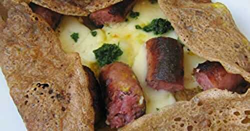 Galettes aux chipolatas