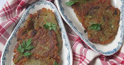 Galettes de pommes de terre à la lorraine