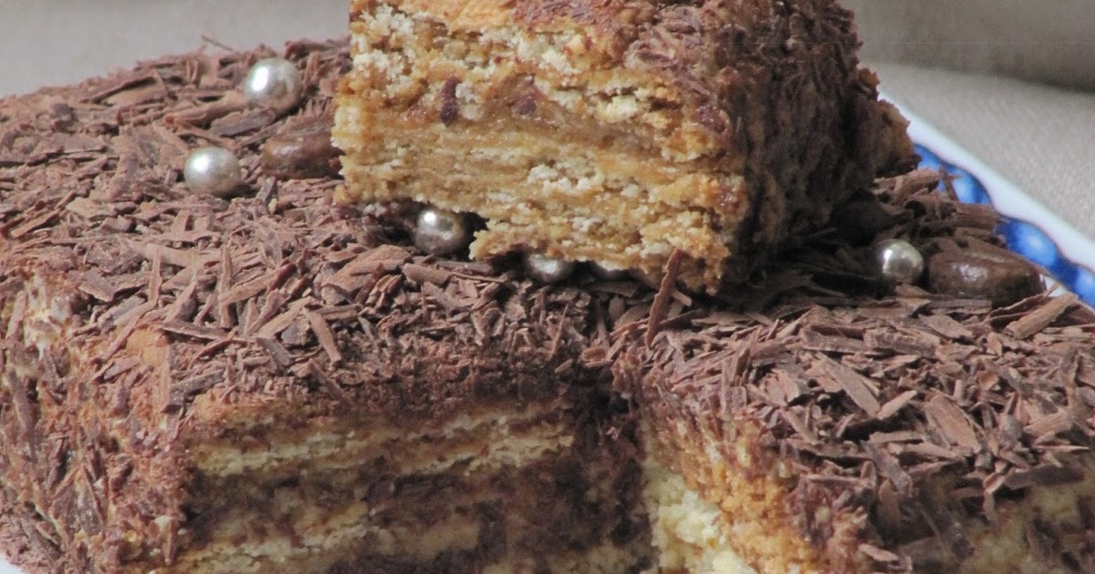 Gâteau de famille aux biscuits Thé