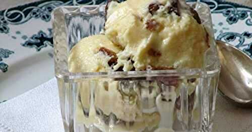 Glace Rhum raisins