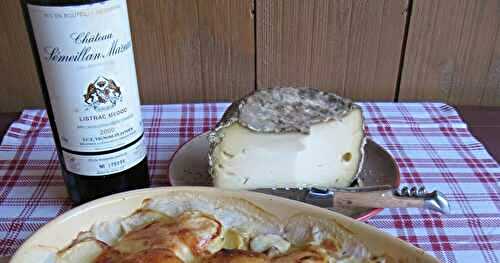 Gratin à la tomme de Savoie