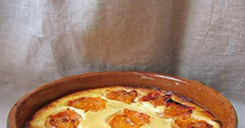 Gratin d'abricots